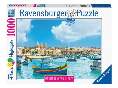 RAVENSBURGER MEDITERRANEAN MALTA 1000PC Online now