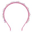 PINK POPPY SHIMMERING MERMAID PEARL HEADBAND Cheap