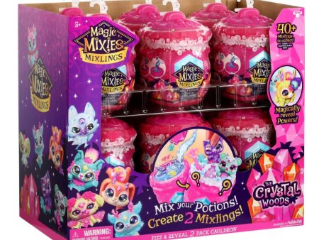 MAGIC MIXIES MIXLINGS FIZZ AND REVEAK CAULDRON SINGLE PACK ASST Online Sale