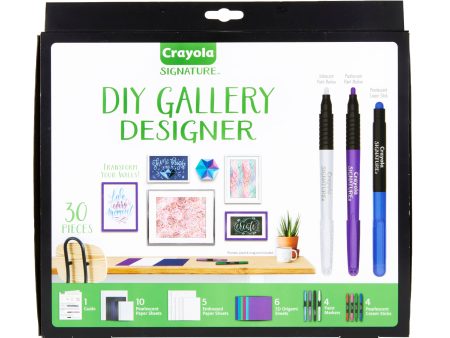 CRAYOLA SIGNATURE DIY GALLERY DESIGNER Online now