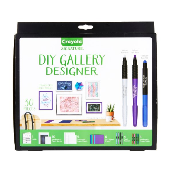 CRAYOLA SIGNATURE DIY GALLERY DESIGNER Online now