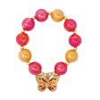 PINK POPPY VIBRANT BUTTERFLY BRACELET Online Sale