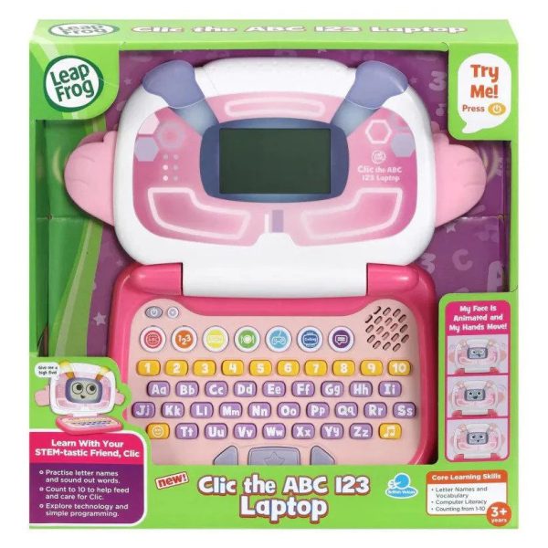 LEAP FROG CLIC THE ABC 123 LAPOTP PINK Online