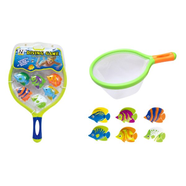 NL Sport Pool Dive Fishing Game With Net For Cheap