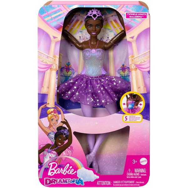 BARBIE DREAMTOPIA TWINKLE LIGHTS BALLERINA DOLL 2 Online Hot Sale