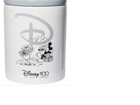 DISNEY D100 Logo Mickey & Donald Medium Canister Supply