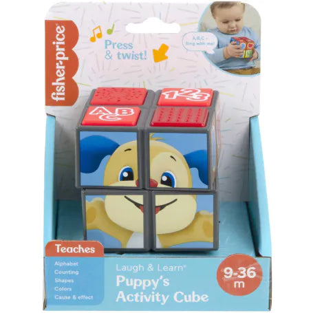 FISHER PRICE LAUGH & LEARN PUPPYS ACTIVITY CUBE Discount