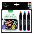 CRAYOLA SIGNATURE NEON LIGHT EFFECTS MARKERS For Discount