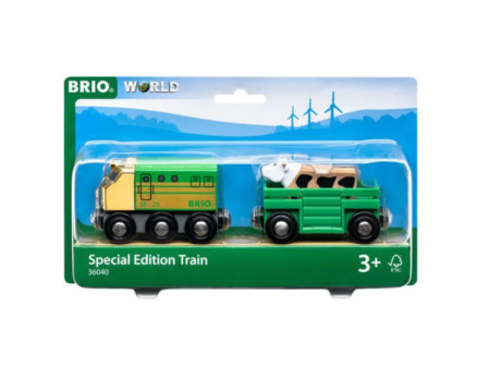 BRIO SPEICAL EDITION TRAIN (2003) 3 PIECES Hot on Sale