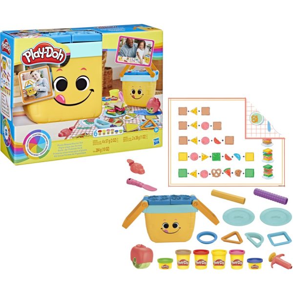 PLAY DOH PICNIC SHAPES STARTER SET on Sale