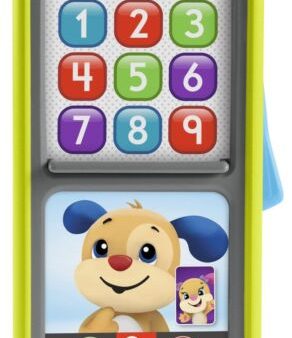 FISHER PRICE LAUGH & LEARN 2-IN-1 SLIDE TO LEARN SMARTPHONE For Discount