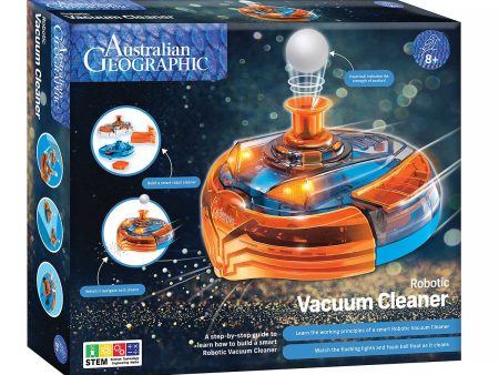 AUSTRALIAN GEOGRAPHIC ROBOTIC VACCUUM CLEANER Online now