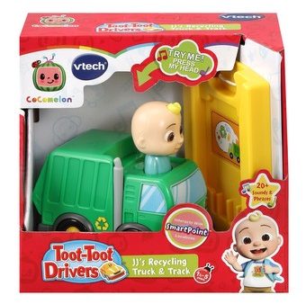 VTECH TOOT TOOT DRIVERS COCOMELON JJS RECYCLING TRUCK & TRACK Supply