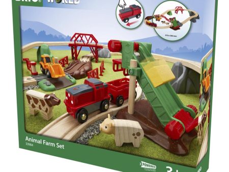 BRIO ANIMAL FARM SET 30 PIECES Supply