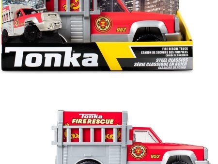 TONKA STEEL CLASSICS RESCUE TRUCK Cheap