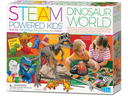 4M STEM POWERED KIDS DINOSAUR WORLD Online