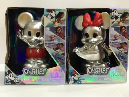 DISNEY 100 4   OOSHIES VINYL METALIC  ASST Hot on Sale