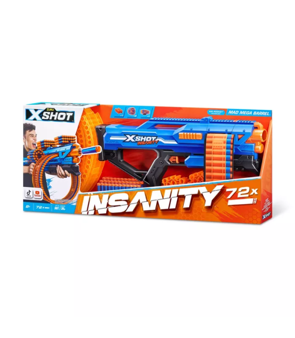 ZURU XSHOT INSANITY MEGA BARREL Online Hot Sale