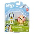 BLUEY S9 FIGURES 2 PACK - ACTION HERO For Cheap