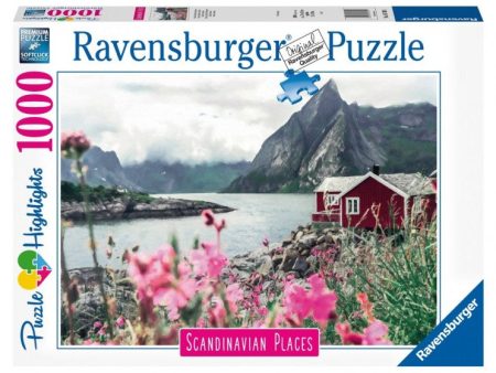 RAVENSBURGER Lofoten Norway Puzzle 1000pc For Sale