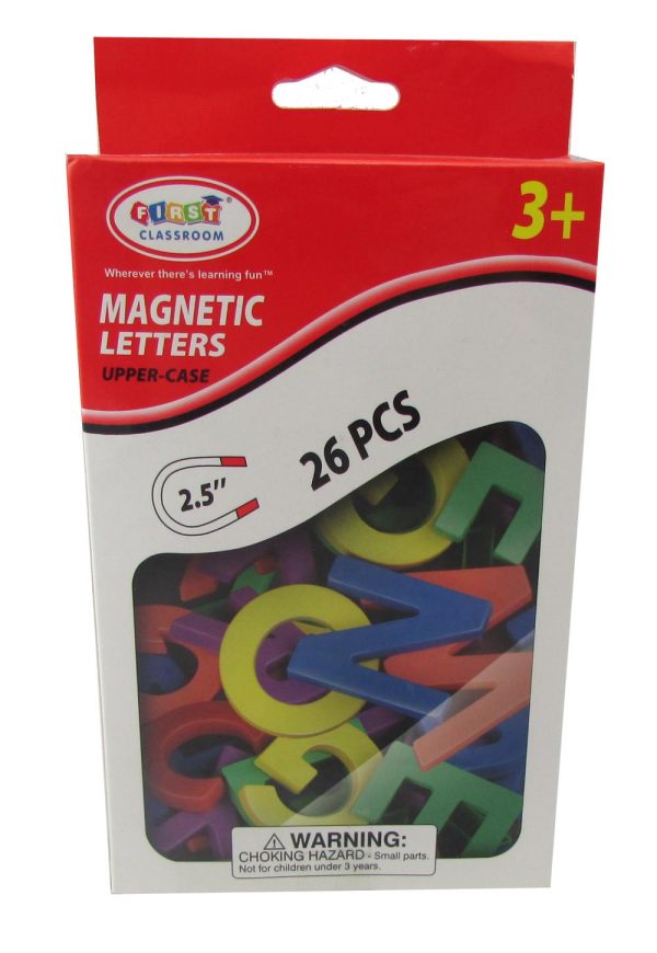 Magnetic Upper Case Letters 26pcs on Sale