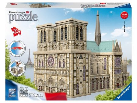 RAVENSBURGER Notre Dame 3D Puzzle 324pc Supply