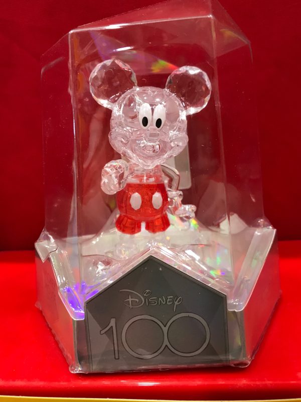 DISNEY 100 4   CRYSTAL COLLECTIBLE FIGURE - MICKEY MOUSE Online Sale