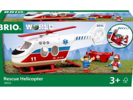 BRIO RESCUE HELICOPTER 4 PIECES For Cheap