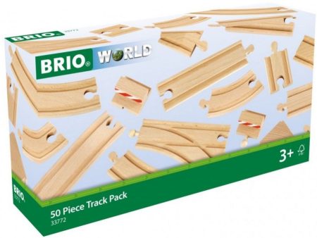 BRIO TRACKS 50PIECE TRACK PACK Online